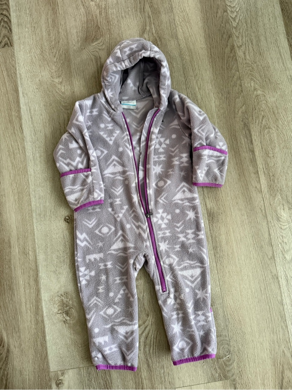 Columbia Fleece bunting suit
